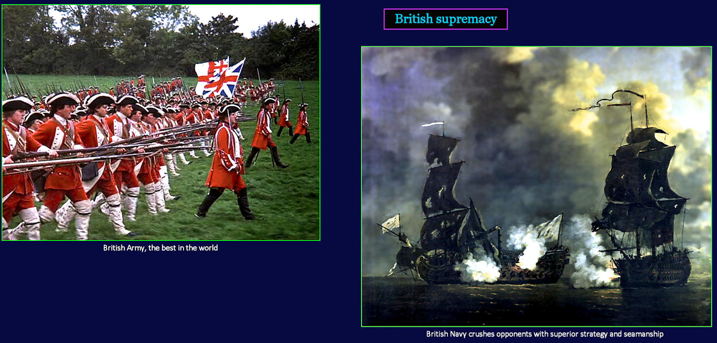 British supremacy, 1760